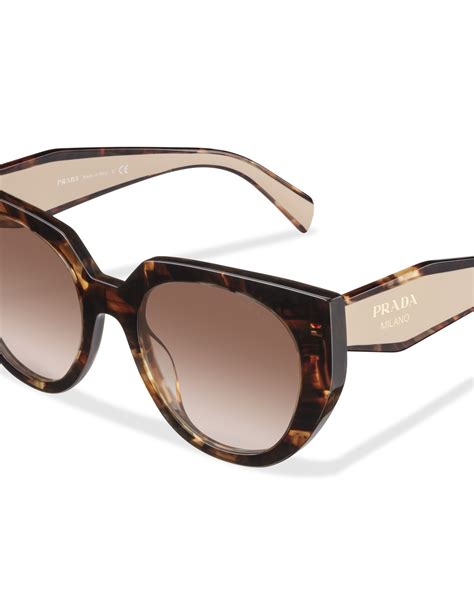 prada sonnenbrille damen tortoise|Women's Sunglasses .